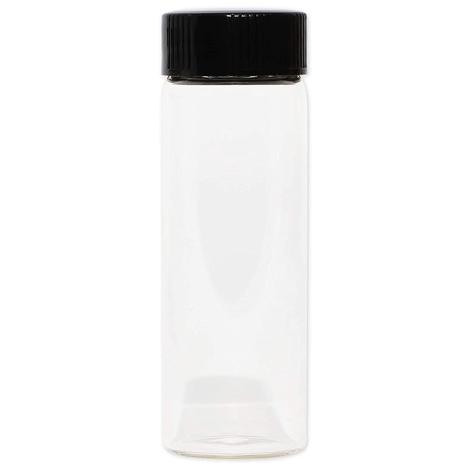 30 Pack Clear Liquid 1 Oz Glass Bottles With Caps For Cosmetics, Makeup, Sample Liquid Storage (30 Ml)